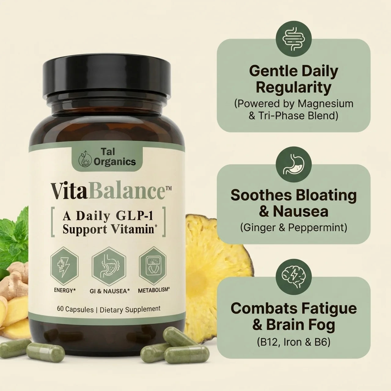 VitaBalance™ Daily GLP-1 Support Vitamin