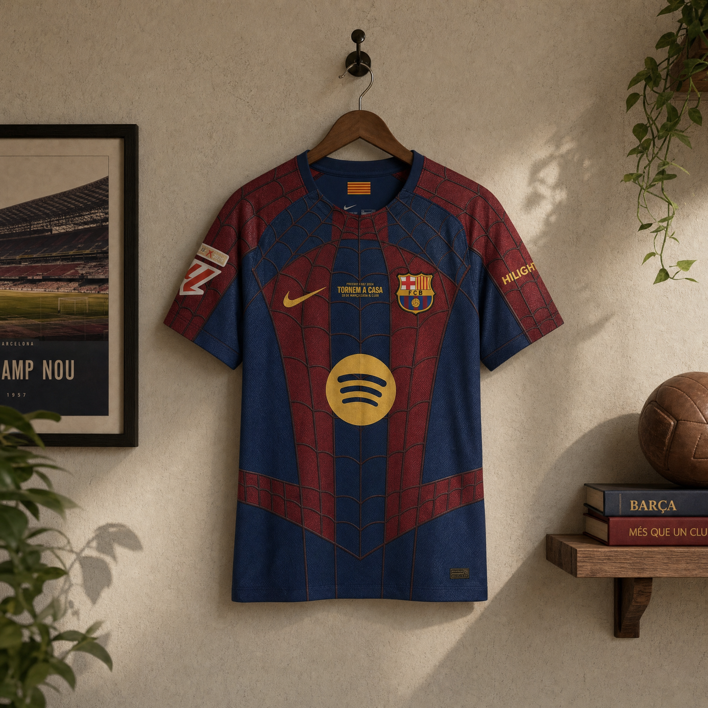 BARCA X SPIDERMAN JERSEY